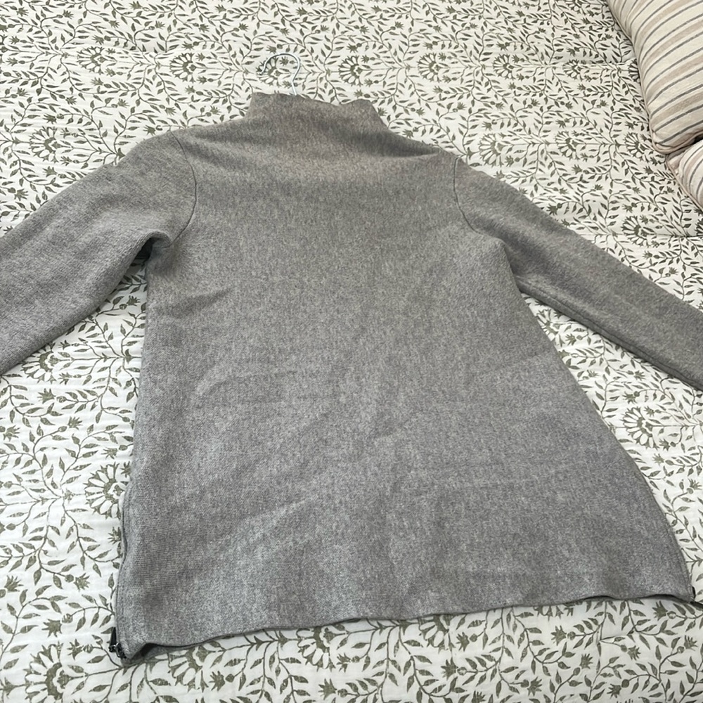 Tahari mock neck sweater